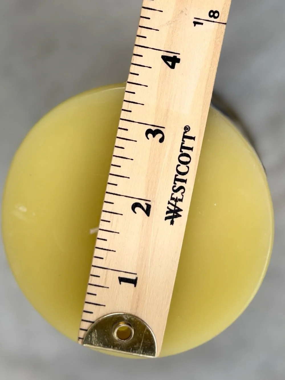NEW Habersham Candle Botanical Pillar Candle Sunflower Lemon Vanilla 3.5 x 4